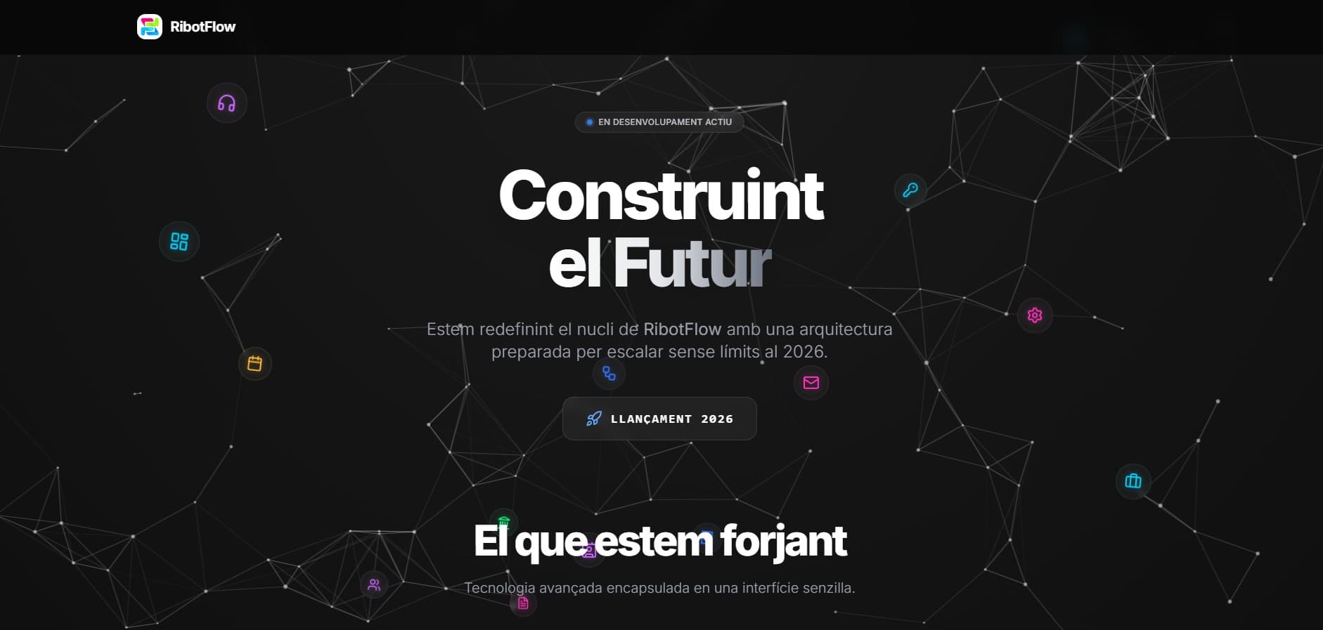 Panell de control RibotFlow